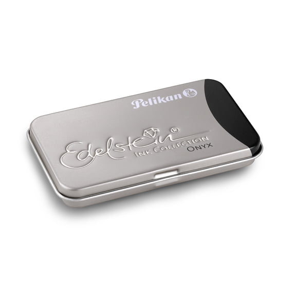 Pelikan Edelstein Ink Cartridges for Fountain Pens, Onyx, 1.4ml, 6/Pack