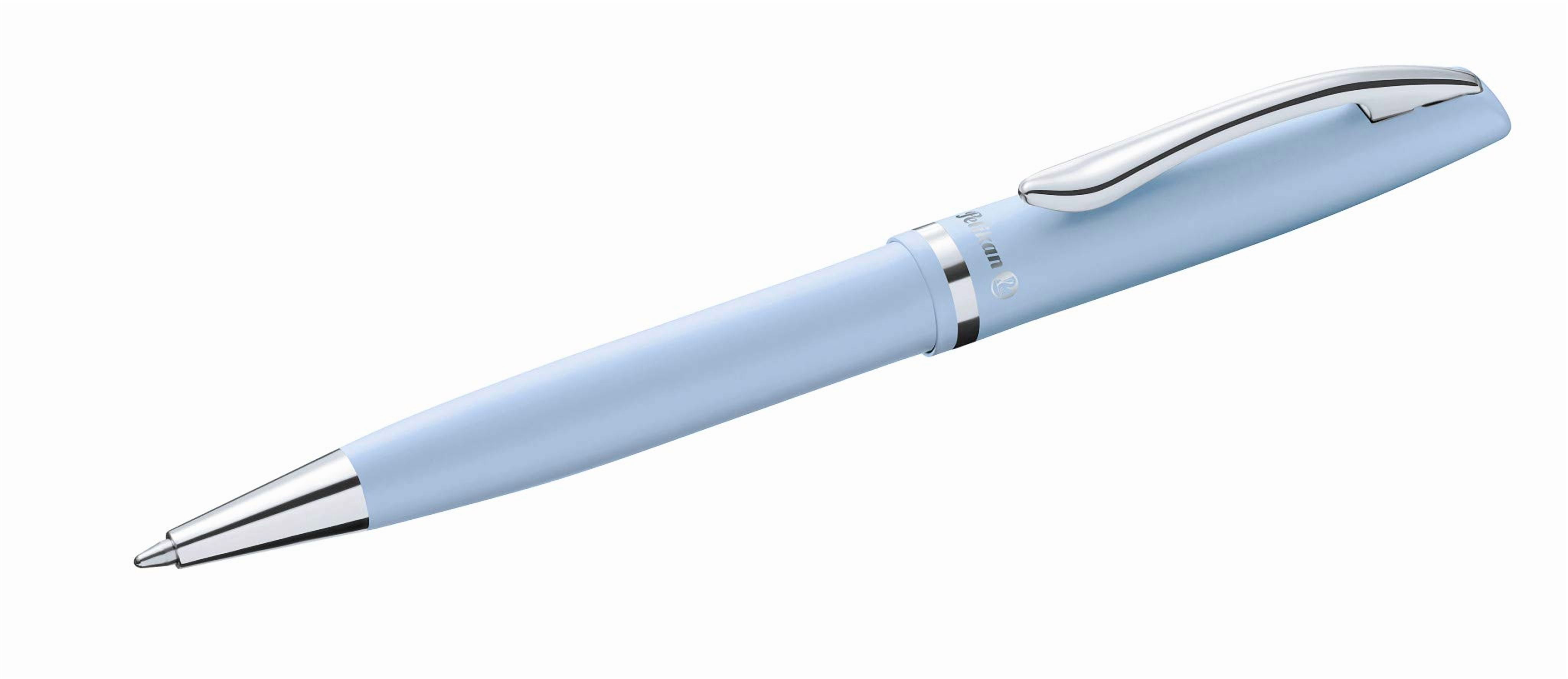 Pelikan Jazz Pastel Ballpoint Pen with Medium Point, Blue Ink Refill, Blue, Boxed, 1 Each