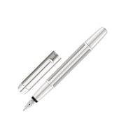 Pelikan Pura Fountain Pen - Silver, Extra Fine Nib