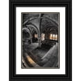 thumbnail image 1 of Pelissier, Marc 11x14 Black Ornate Wood Framed with Double Matting Museum Art Print Titled - Le Cloitre, 1 of 4