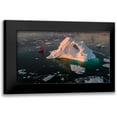 thumbnail image 1 of Pelissier, Marc 24x15 Black Modern Framed Museum Art Print Titled - The Small Red Boat, 1 of 5