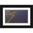 thumbnail image 1 of Pelissier, Marc 32x20 Black Ornate Wood Framed with Double Matting Museum Art Print Titled - Lavender Graphic, 1 of 4