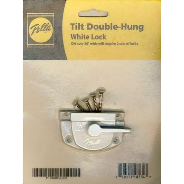 Pella Tilt DoubleHung Window Sash Lock (White)