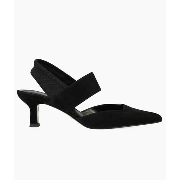 Pelle Moda Kiam Black Kid  Suede 8.5 M