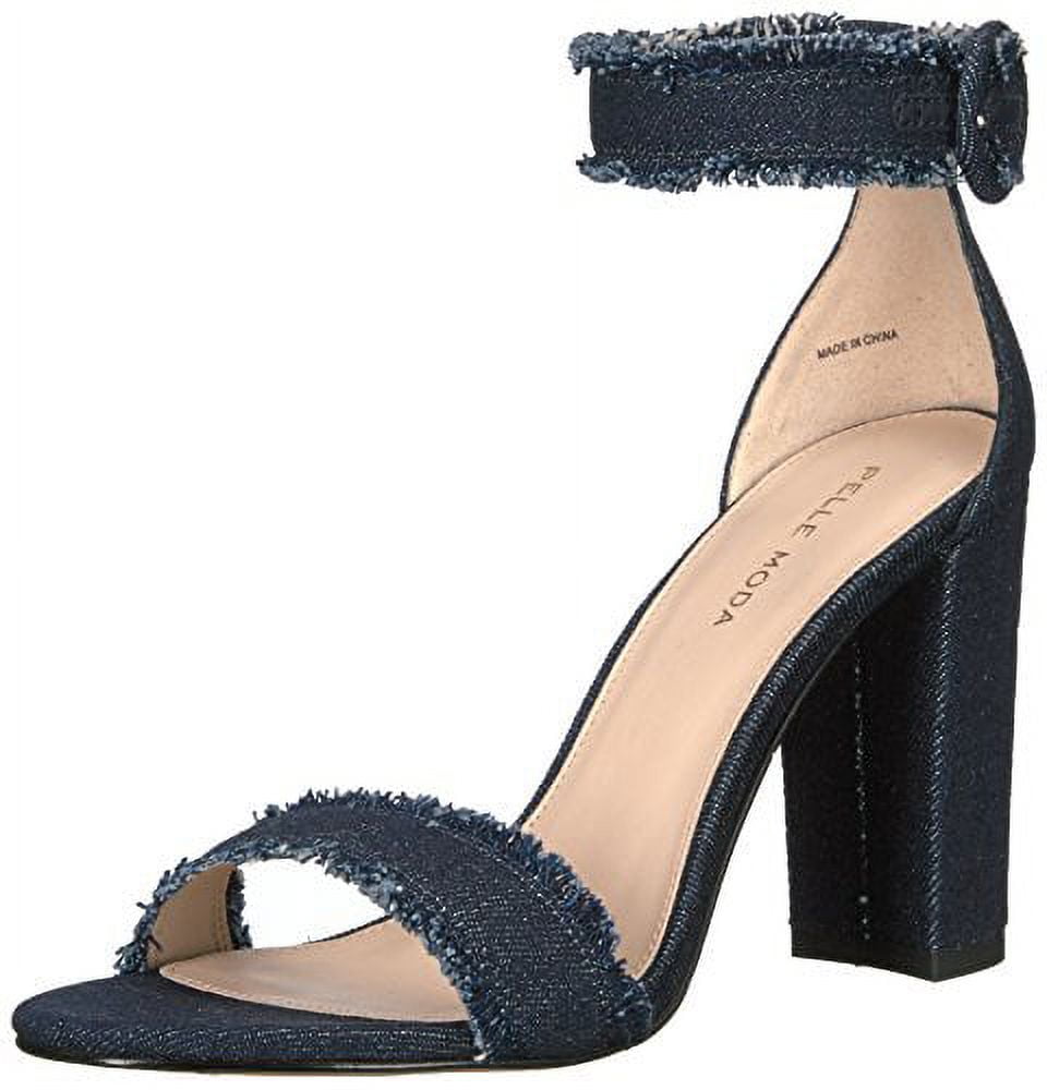 Pelle Moda Women s Bonnie Dress Sandal Indigo 10 B US