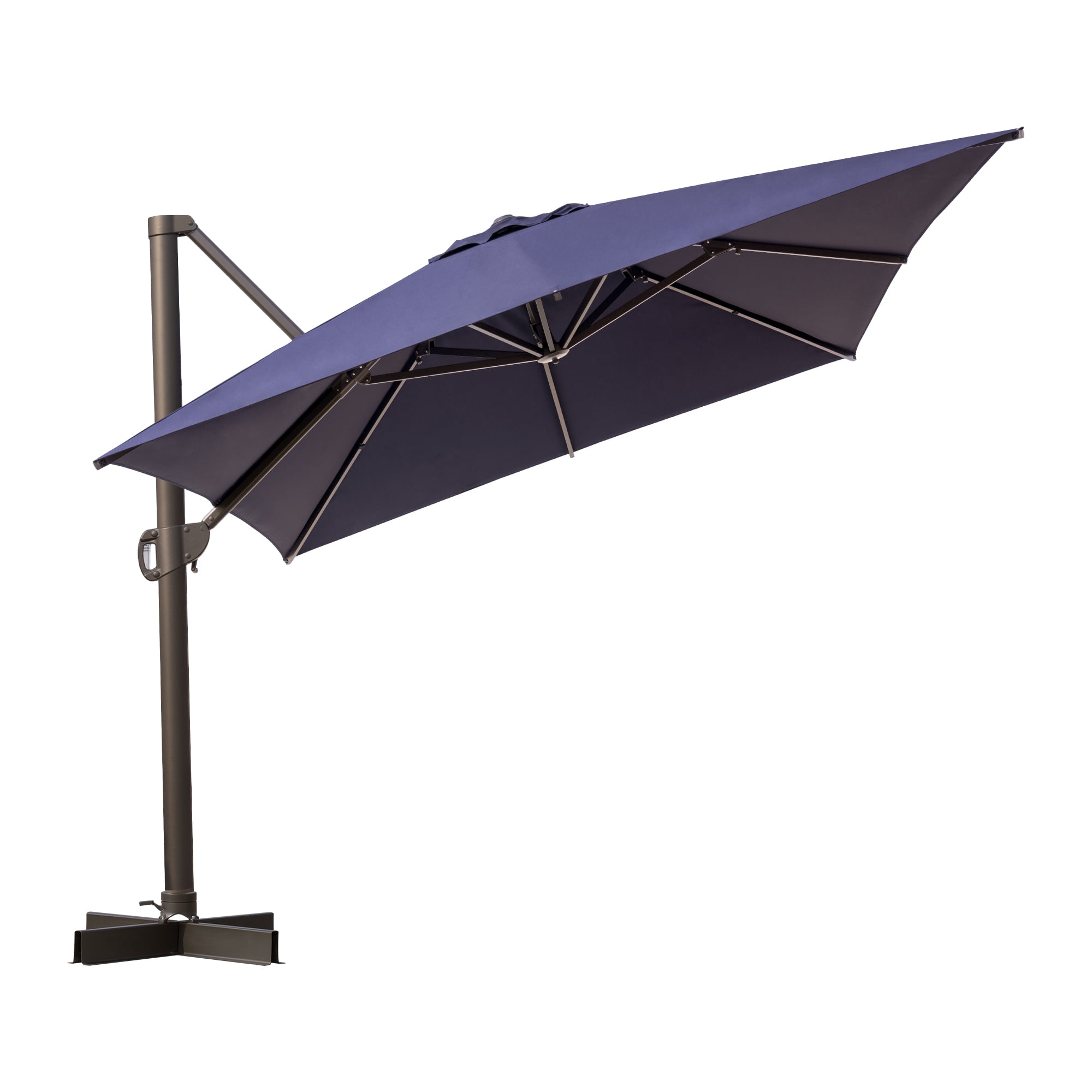 Pellebant 13 ft. x 10 ft. Patio Umbrella Rectangular Heavy-Duty ...