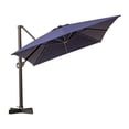 thumbnail image 1 of Pellebant 13 ft. x 10 ft. Patio Umbrella Rectangular Heavy-Duty Cantilever, Navy Blue, 1 of 9