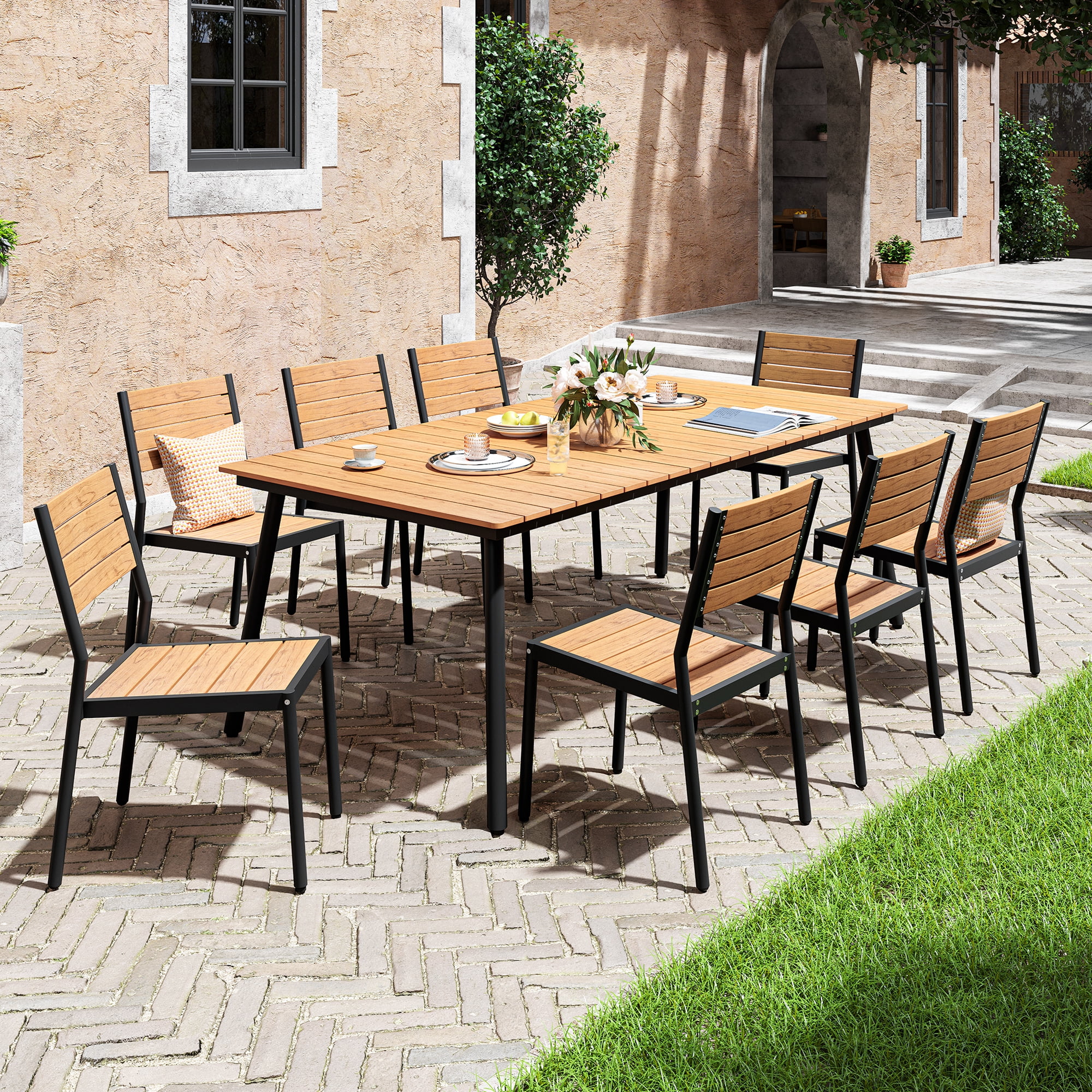 argos patio table umbrella AECOJOY 15x9ft Double-Sided Outdoor Market Umbrella Large Umbrella 177''x104'' Umbrellas with Crank Air Vents for Deck Pool Patio (1.9" Pole, Dark Blue) : Patio, Lawn & Garden Garden Umbrella Table Umbrella Argos