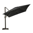 thumbnail image 1 of Pellebant 9 ft. x 12 ft. Rectangular Patio Cantilever Umbrella, Dark Gray, 1 of 1