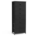 thumbnail image 1 of Pellebant Black 7 Drawers Vertical Dresser Storage Tower Chest, 1 of 9