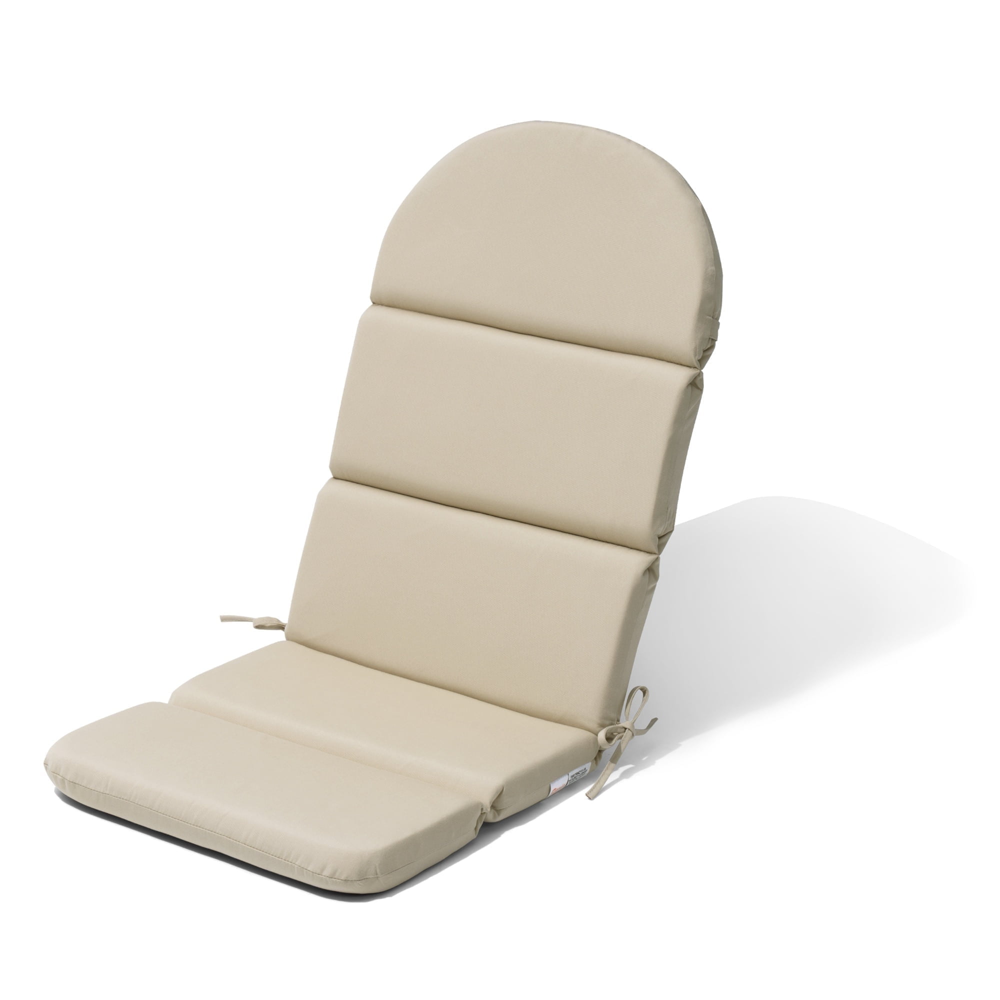 Pellebant Adirondack Chair Cushion, 50 x 19.6 x 2.3 inch, Thickening, Beige  - Walmart Business Supplies, image size:2000x2000