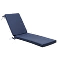thumbnail image 1 of Pellebant Outdoor Chaise Lounge Cushion in Navy Blue, 1 of 7