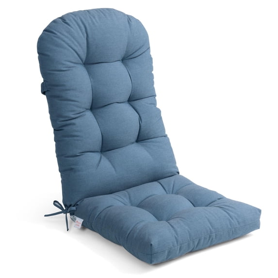 Pellebant Thickened Chaise Lounge Cushion with Sunbrella Fabric, 50" x 20" x 2.5", Water-Resistant & Fade-Resistant, High Back Outdoor/Indoor Patio Seat Pad (1-Pack, Spectrum Denim)