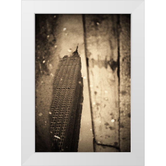 Pellegrini, Fulvio 18x24 White Modern Wood Framed Museum Art Print Titled - Empire