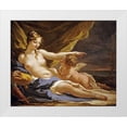 thumbnail image 1 of Pellegrini, Giovanni Antonio 31x26 White Modern Wood Framed Museum Art Print Titled - Venus and Cupid, 1 of 4