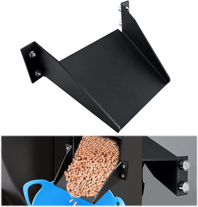 Pellet Helper Chute for Traeger Smoker Grill, Wood Pellets