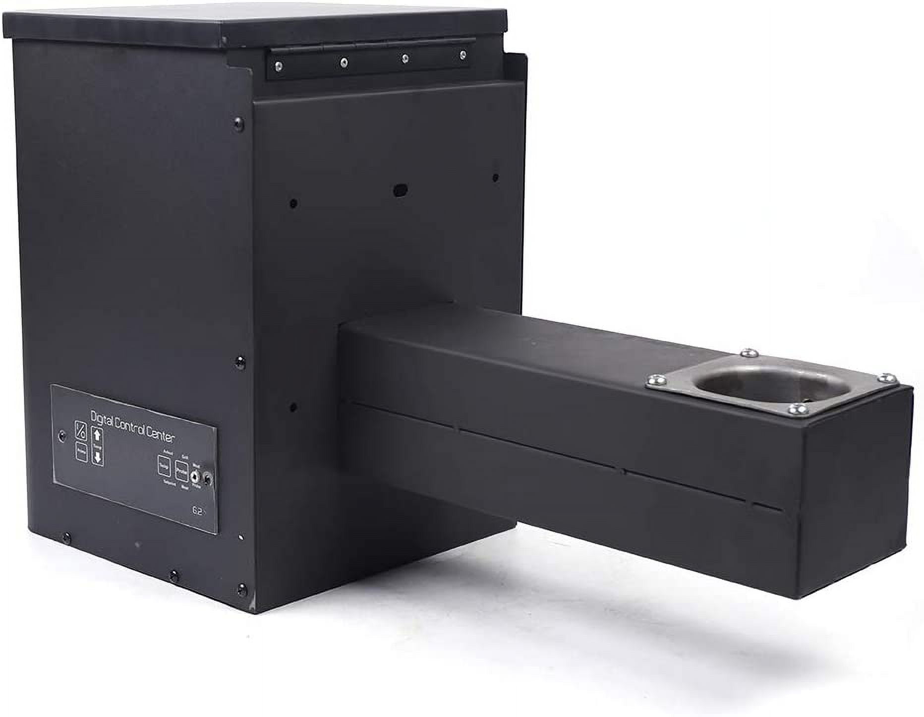 Pellet Hoppers for Smokers, Vertical Pellet Smoker with Button Type