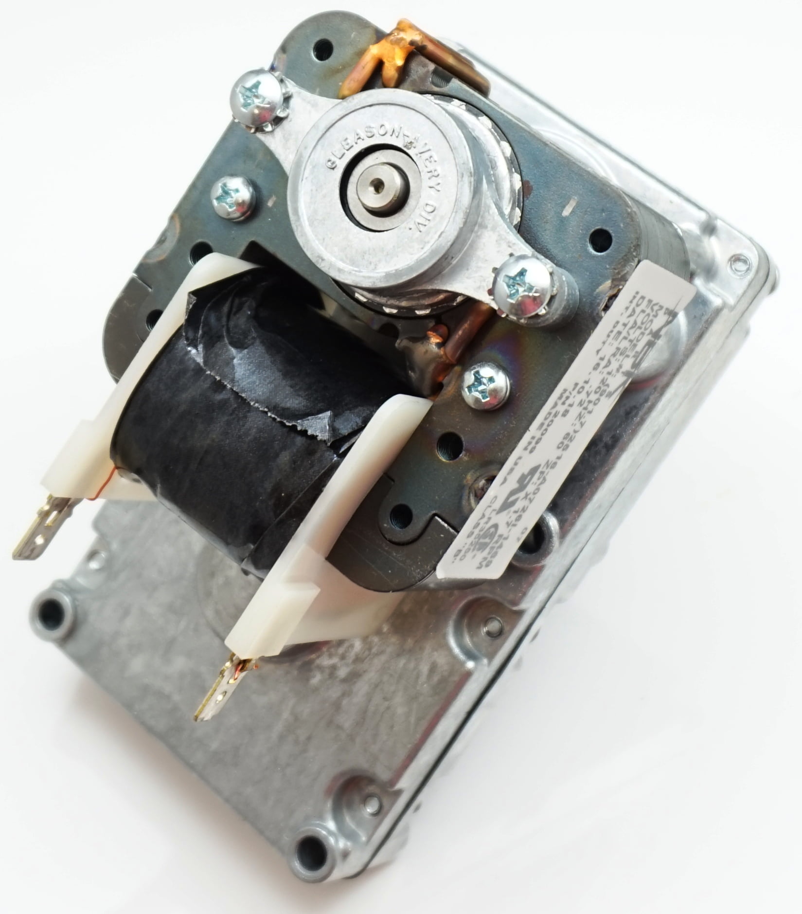 Pellet Stove Auger Motor, .72 amps, 1" x 3/8 Shaft 1.7 rpm, CW, 44106