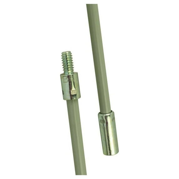 Pellet Stove Brush Rods, 5' Poly Rod, 1/4-20 Thread