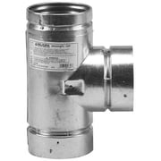 Selkirk Sport Pellet Stove Pipe Tee With Cap - Multicolor   Residential Use, Standard Application