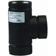 Selkirk Sport Pellet Stove Pipe Tee With Cap   Residential Use, Standard Application