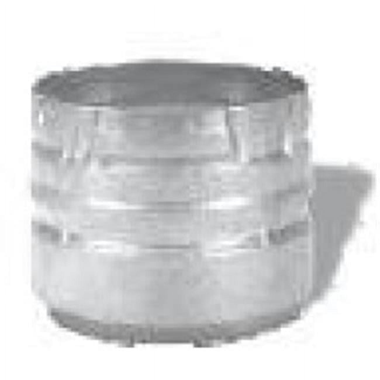 PelletVent Pro 4'' Pellet Chimney Stainless Steel Appliance Adapter