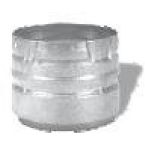 PelletVent Pro 4'' Pellet Chimney Stainless Steel Appliance Adapter