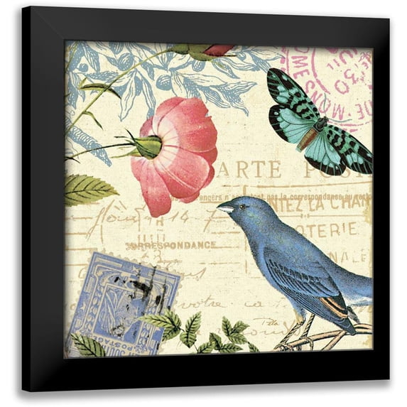 Pelletier, Alain 15x15 Black Modern Framed Museum Art Print Titled - Memories IV