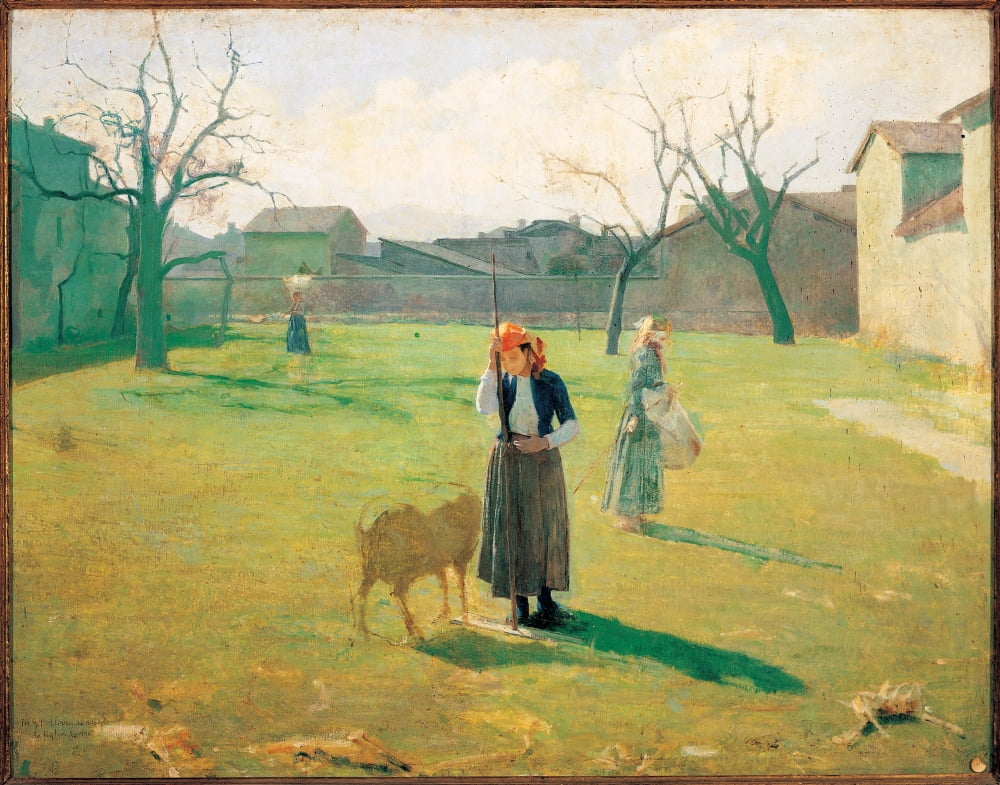 Pellizza Da Volpedo Giuseppe Canvas Art - (24 x 18)