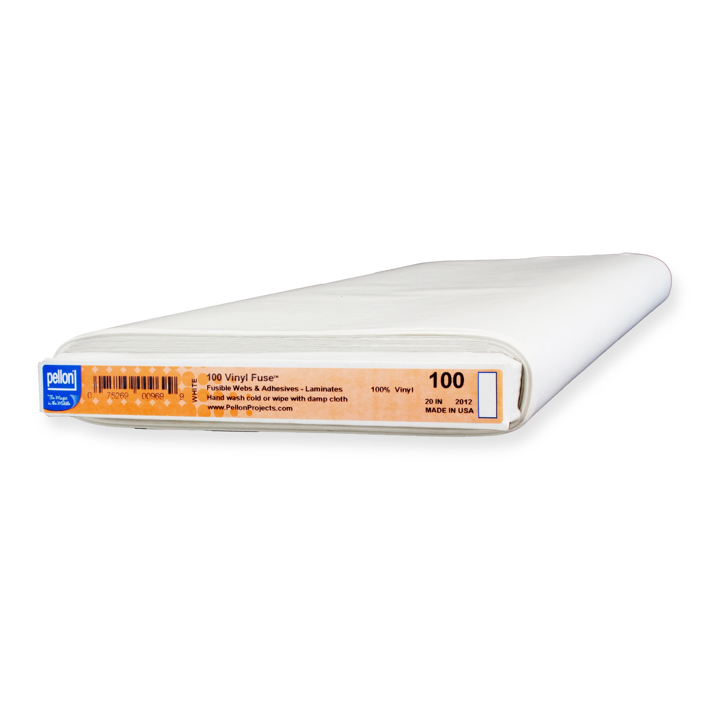 Pellon 100 Vinyl Fuse Fabric Protection, Clear Gloss 20" by the Yard.