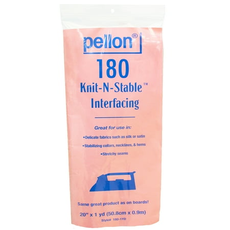 Pellon 180 Fabric Interfacing, White 20" x 1 Yard Precut