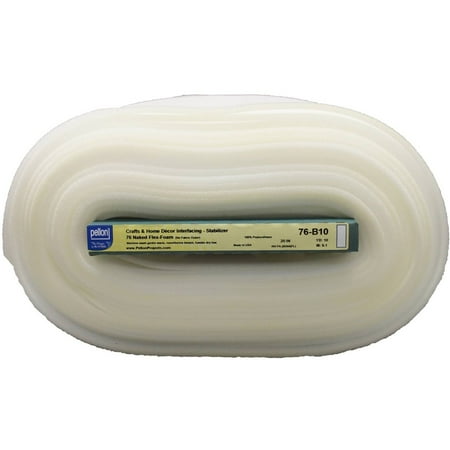 Pellon 76 Naked Flex-Foam Craft Fabric Stabilizer off-White 20" x 10 Yards by the Bolt 1