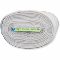 Pellon Natural Cotton Batting. off-White. King 120 x 120 Precut Package