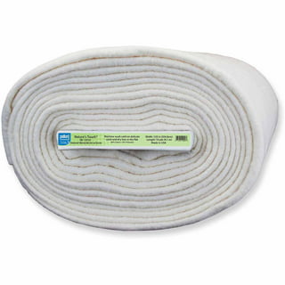 Pellon Wrap-N-Zap 100% Natural Cotton Batting 45X36 Microwavable  075269000634