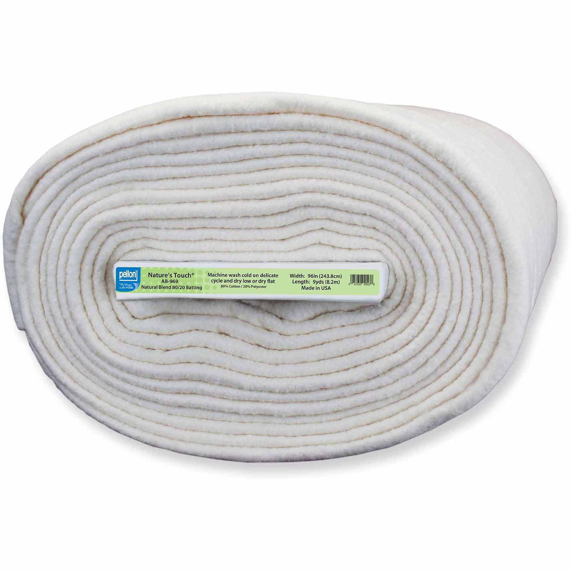 Pellon 80/20 Quilting Batting, off-White 96" x 9 Yards by the Bolt