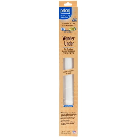 Pellon 805 Fusible Web Fabric Interfacing. Clear 15" x 2 Yards Precut. 1 Piece.