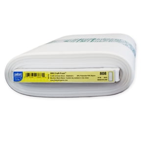 Pellon 808 Craft-Fuse Sewing Fabric Stabilizer, White. 20" x 10 Yards by the Bolt