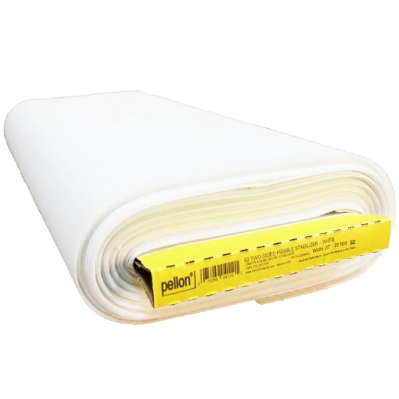 Pellon 82 Dcor-Bond Fabric Stabilizer. White 20" x 20 Yards by the Bolt