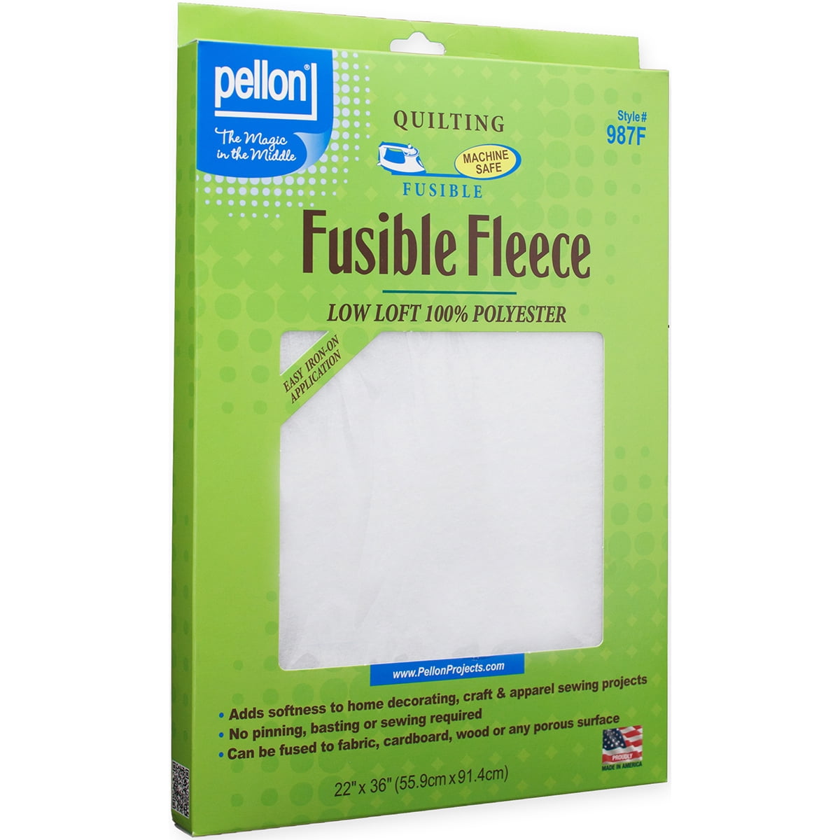 Pellon Fusible Fleece-45in x 60in - AccuQuilt