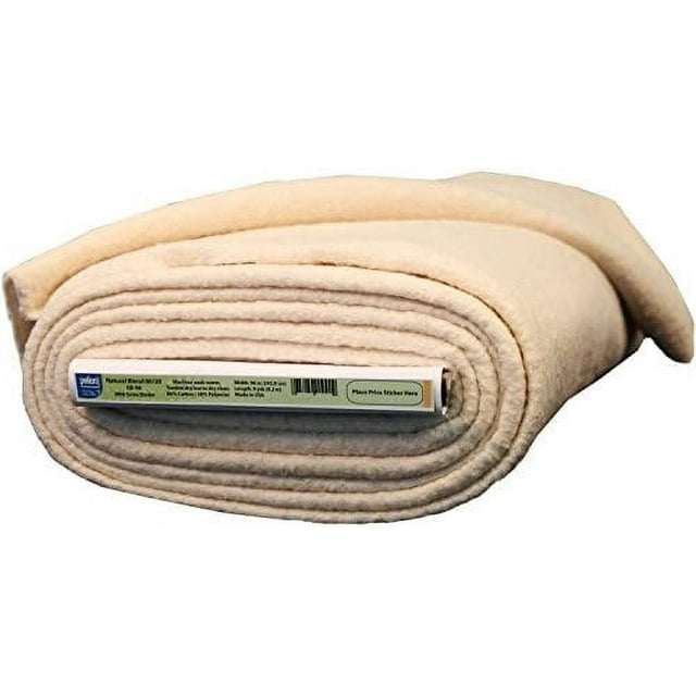 Pellon Batting Cotton Natural Blend 80/20 With Stabilizing Scrim Binder