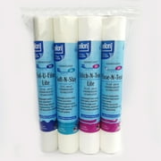 Pellon Fabric Stabilizer Sewing Sampler Pack, White 12" x 5 Yards Precut Bolts Package