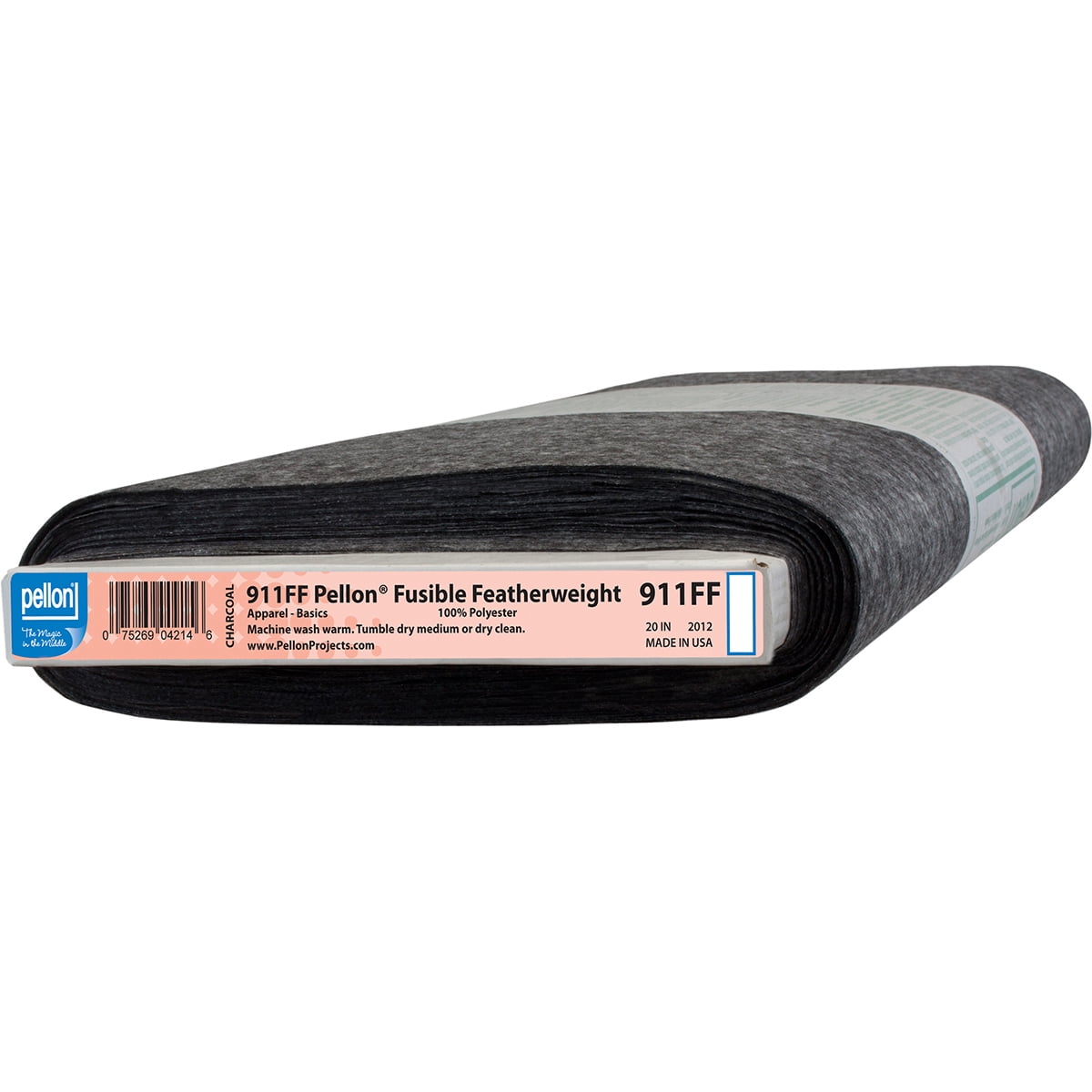 Pellon Fusible Featherweight Interfacing-Charcoal 20"X15yd
