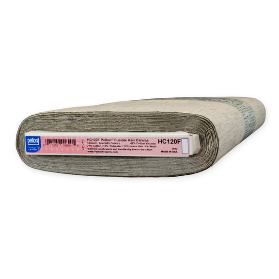 Pellon Hair Canvas Fabric off-White 21" x 10 Yards by the Bolt