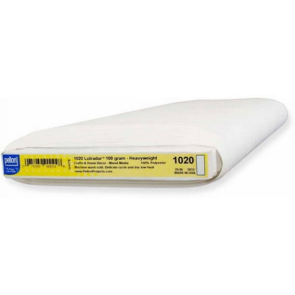 Pellon Lutradur Fabric 100 Grams. White 20" x 20 Yards by the Bolt