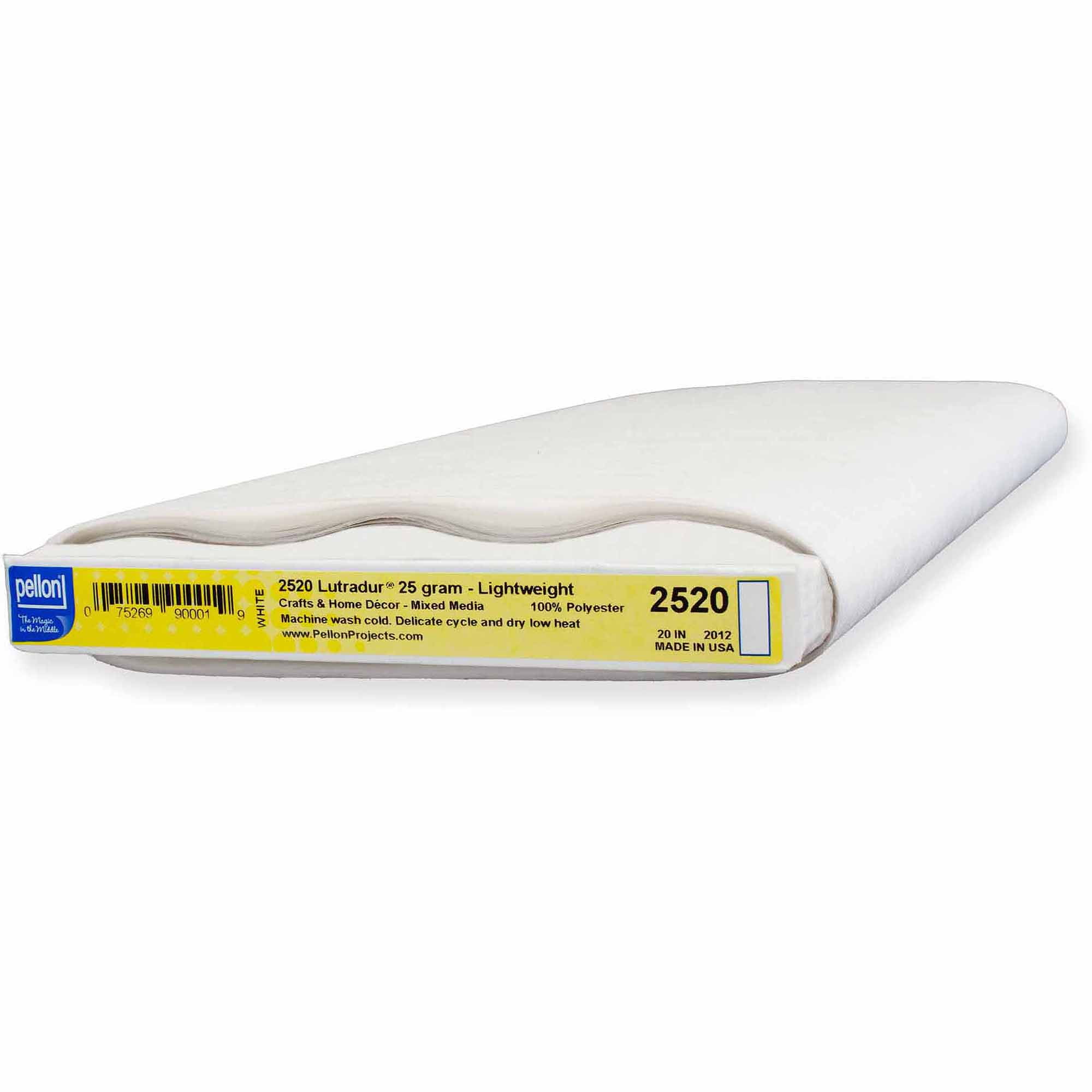 Pellon Lutradur Fabric, White. 25 Gram. 10 Yards by the Bolt