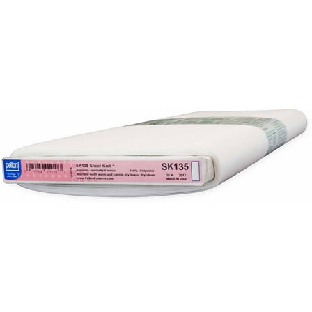 Pellon SK135 Sheer-Knit Fabric Interfacing, White by the Bolt