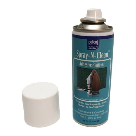 Pellon Sewing and Craft Stabilizer Adhesive Remover, 6.8 Fluid Ounces Clear
