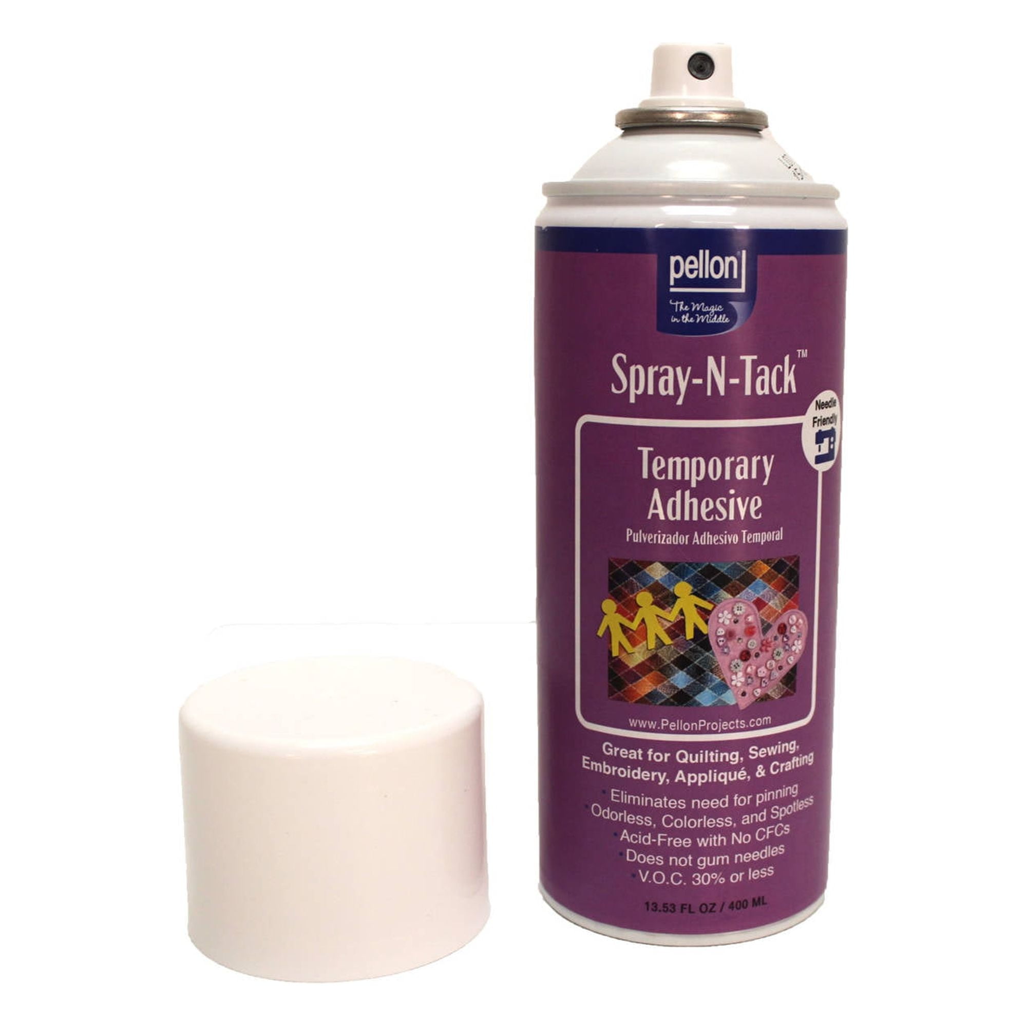 Pellon Spray-N-Tack Fabric Precut Basting Spray Can