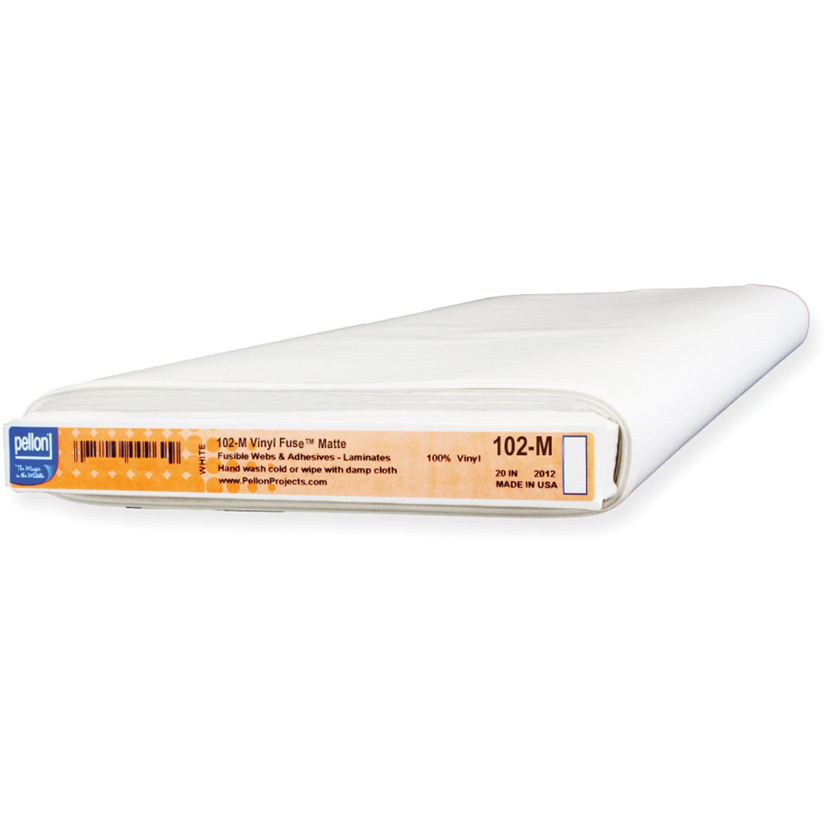 Pellon Vinyl Fuse Sewing Fabric Protector, Clear Matte. 20" X 20 Yards by the Bolt