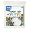Precut Pellon White Cotton Quilting Batting, 90